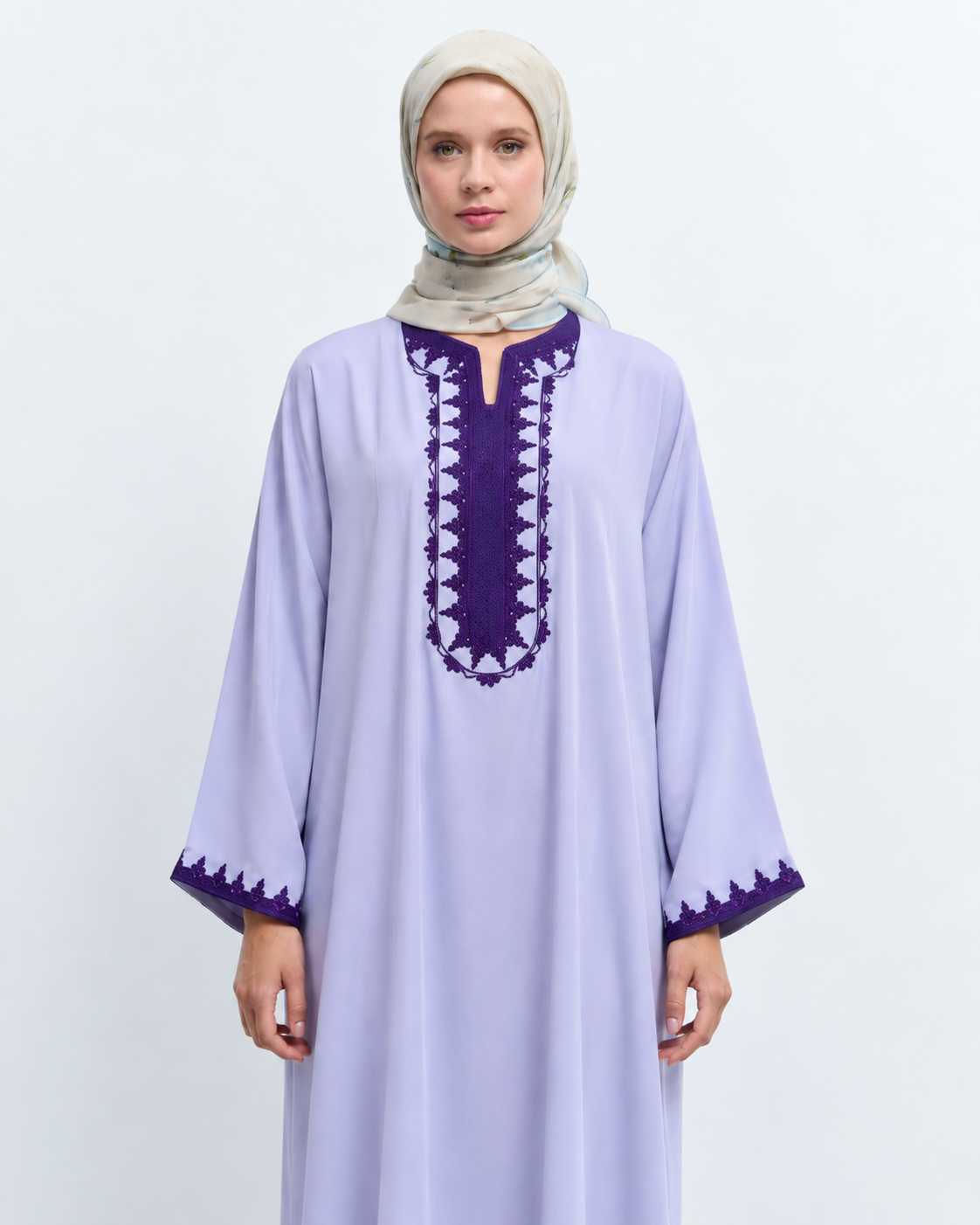 The Liyana Kaftan — Lilac